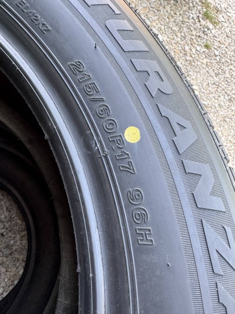 Új Turanza nyári gumi 215/60 R17 2db!