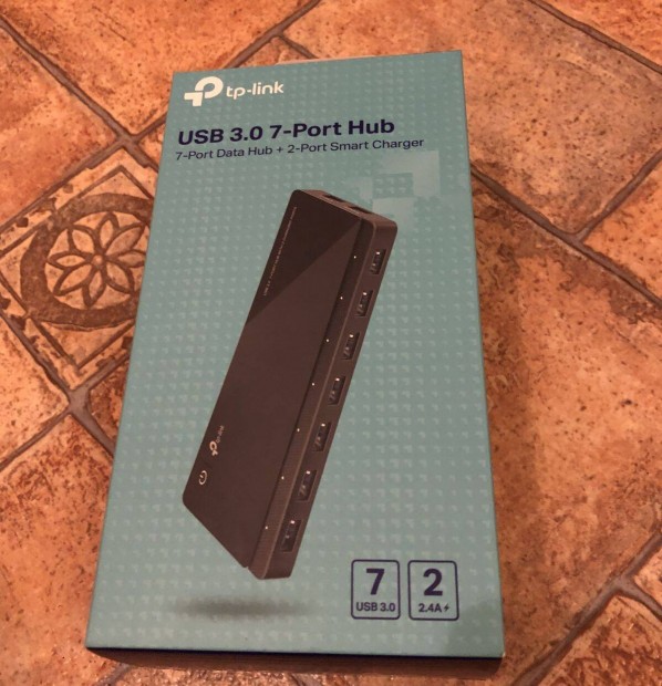 j USB 3.0 7-Port eloszt 2 port tlt TP-Link