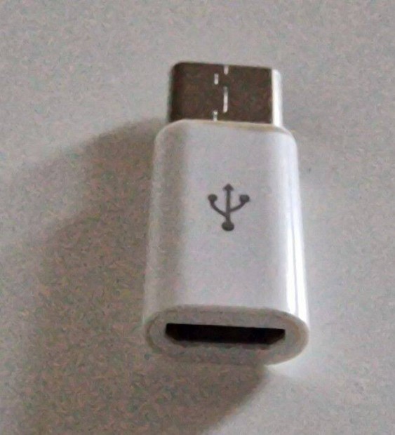 Új USB type C micro-USB adapter fehér