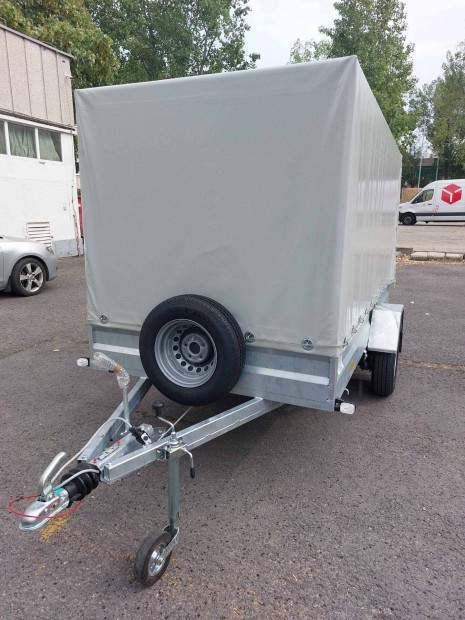 �j Ut�nfut� Elad�, Egytengelyes, F�kes, Horganyzott, Ponyv�s