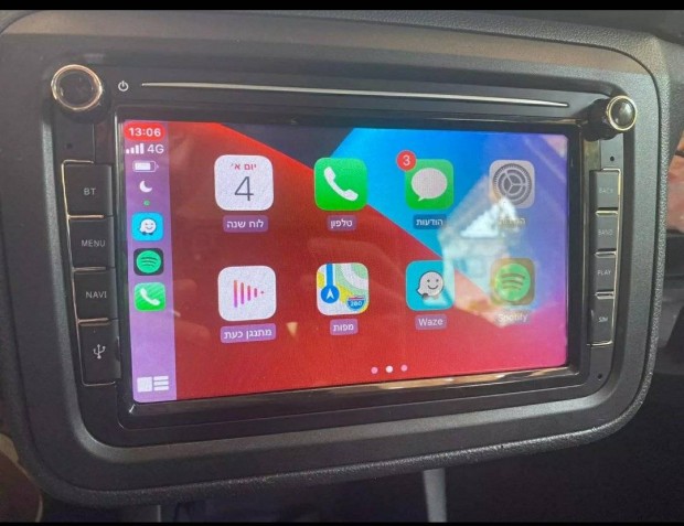 Új VW Passat Golf seat Skoda Android autó carplay multimédia fejegység