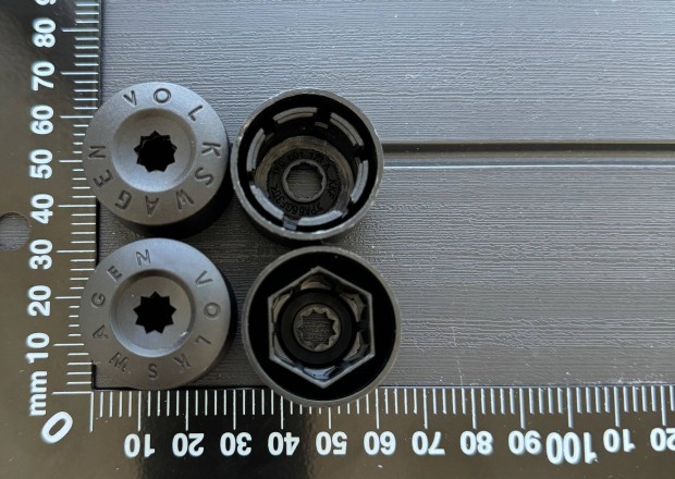 �j VW Volkswagen 17mm 21mm Felni Alufelni Ker�k Csavar Sapka Kupak