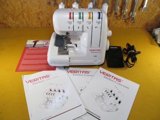 j Veritas Elastica II overlock interlock varrgp (elkelt)