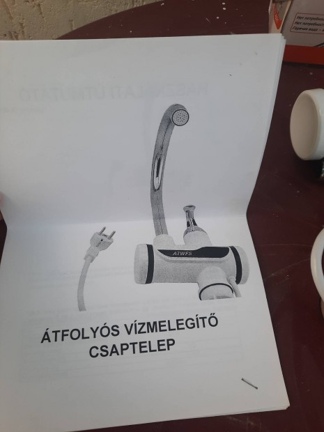 Új Vízmelegítős csaptelep