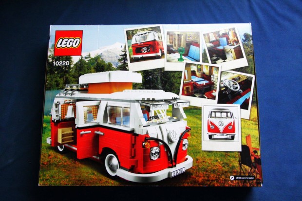 j Volkswagen T1 Lego Lakaut Hippi Busz Bontatlan Dobozban