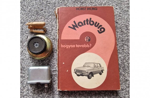 Új Wartburg világításkapcsoló, hengerfej légtelenítőcsavar tömítés