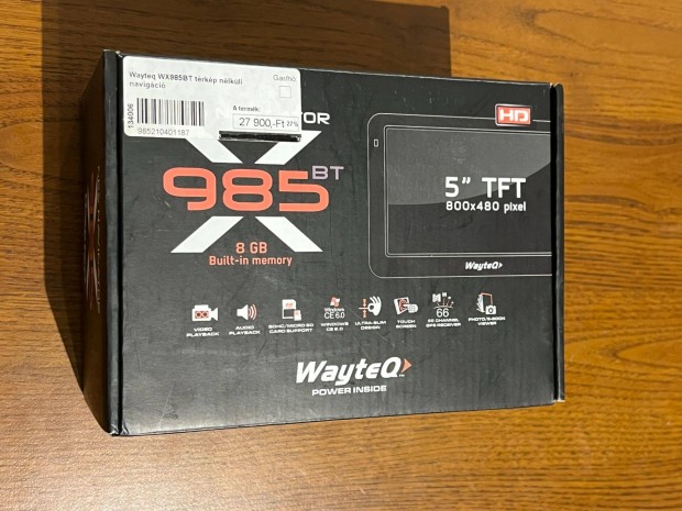 j Wayteq WX985BT navigci