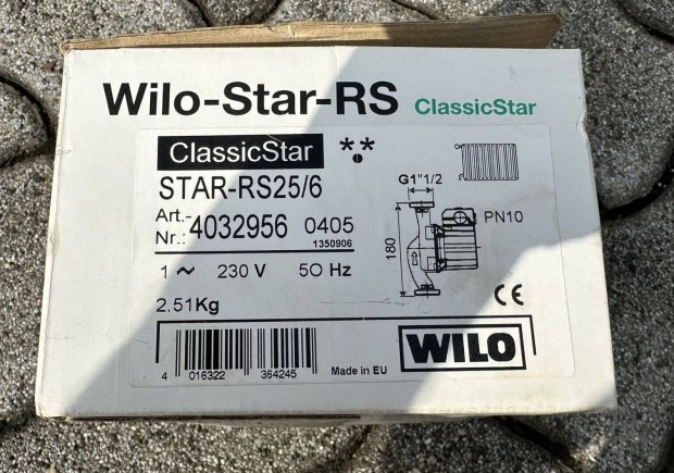 j Wilo-Star-Rs25/6 szivatty elad