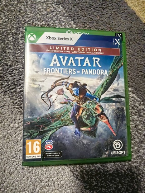 j Xbox series X Avatar Frontiers of Pandora Limited edition