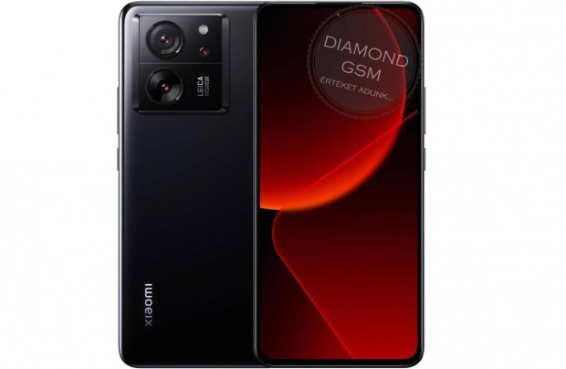 j Xiaomi 13T 5G 256GB 8GB Dual, Fekete sznben, gyri