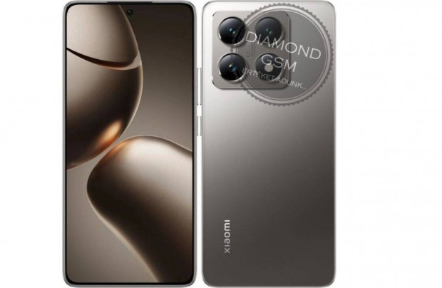 Új Xiaomi 14T 5G 256GB 12GB Dual, Szürke színben, gyári