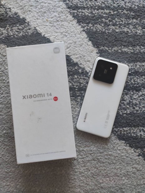 j Xiaomi 14 white 12/512 3v garancia