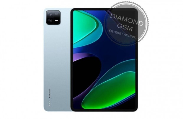 j Xiaomi Pad 6 128GB 6GB, Kk sznben, gyri dobozban,