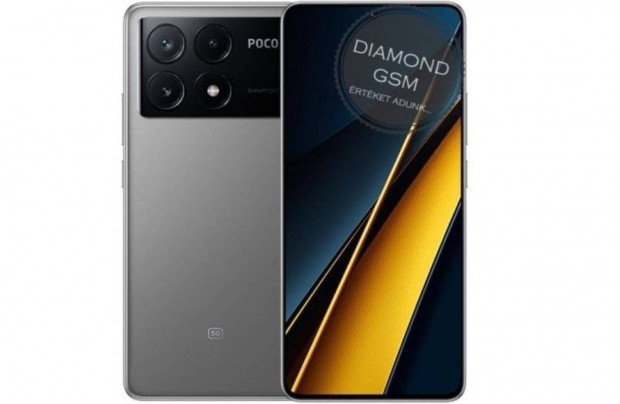 j Xiaomi Poco X6 Pro 5G 512GB 12GB Dual, Szrke sznben,