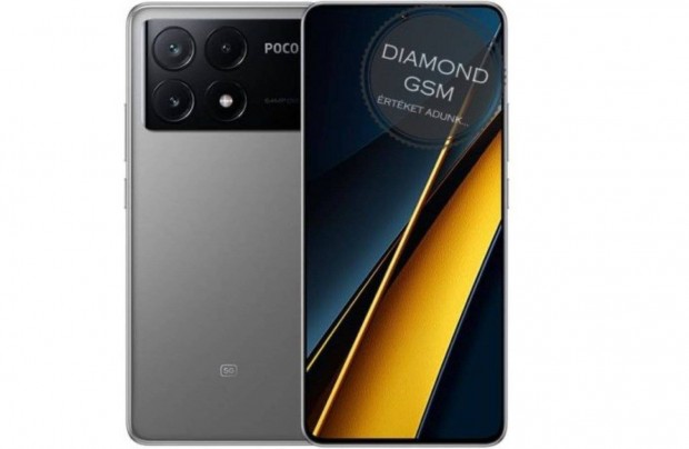 j Xiaomi Poco X6 Pro 5G 512GB 12GB Dual, Szrke sznben,