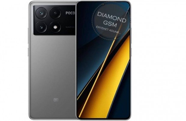 j Xiaomi Poco X6 Pro 5G 512GB 12GB Dual, Szrke sznben,