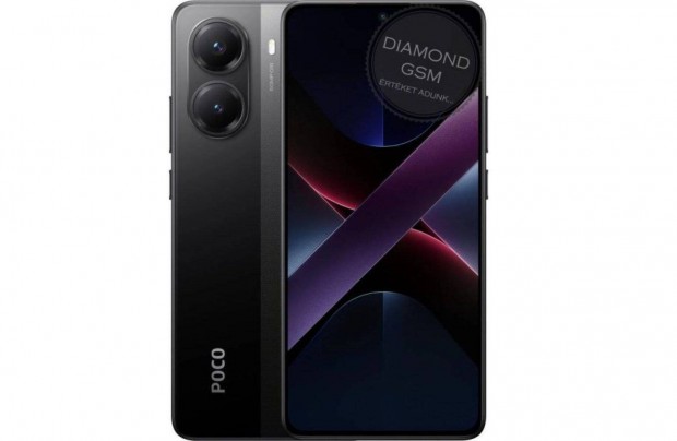 Új Xiaomi Poco X7 Pro 5G 512GB 12GB Dual, Fekete színben,