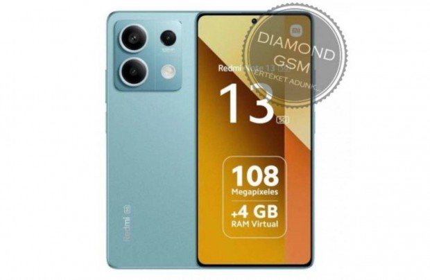 j Xiaomi Redmi Note 13 4G 128GB 6GB Dual, Kk sznben,