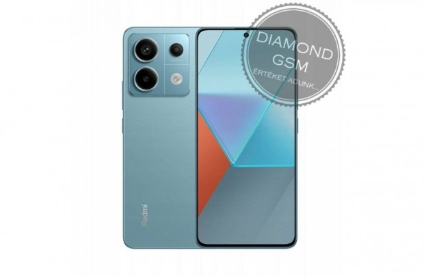 Új Xiaomi Redmi Note 13 Pro 5G 256GB 8GB Dual, Óceán Kékeszöld színben