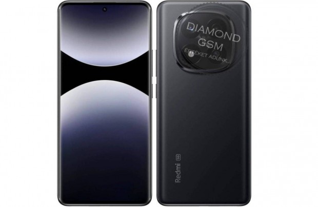 Új Xiaomi Redmi Note 14 Pro+ 5G 512GB 12GB Dual, Fekete