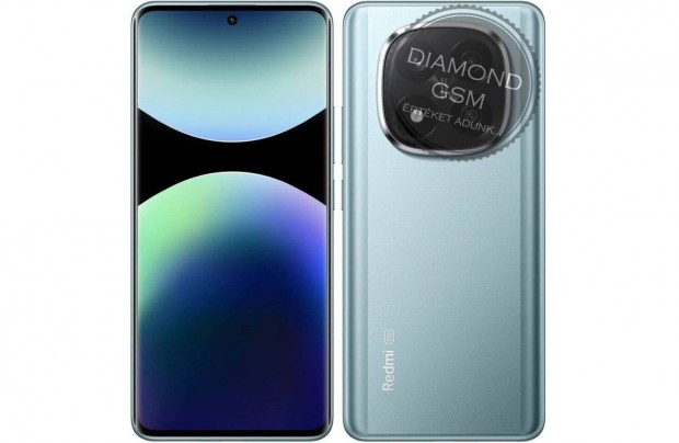 Új Xiaomi Redmi Note 14 Pro+ 5G 512GB 12GB Dual, Jegeskék