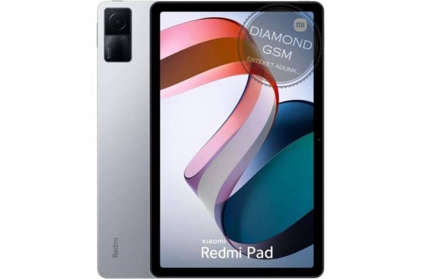 j Xiaomi Redmi Pad 64GB 3GB, Ezst sznben, gyri