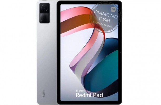 j Xiaomi Redmi Pad 64GB 3GB, Ezst sznben, gyri