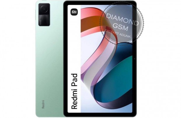 j Xiaomi Redmi Pad 64GB 3GB, Zld sznben, gyri