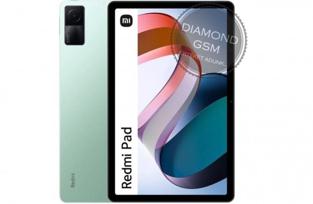 j Xiaomi Redmi Pad 64GB 3GB, Zld sznben, gyri