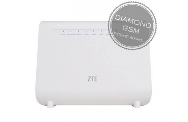 j ZTE H288A Home Gateway Modem, Fehr sznben,