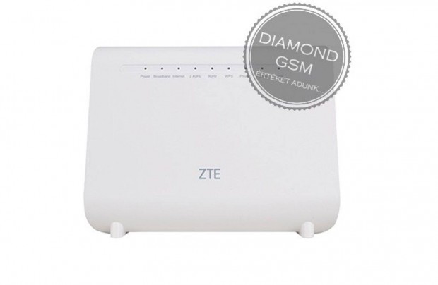 j ZTE H288A Home Gateway Modem, Fehr sznben, gyri