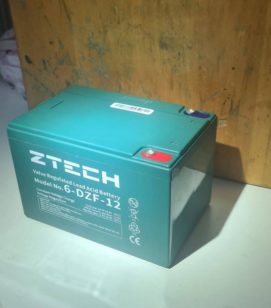Új Zárt Ólomakkumulátor Elektromos Kerékpárhoz Biciklihez Akkumulátor