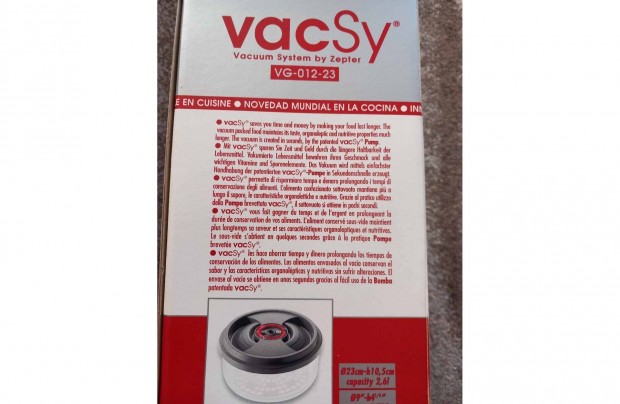 j Zepter Vacsy VG-012-23 vkuumos veg trol edny