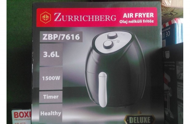 j Zurrichberg Professional olaj nlkli fritz 1500W Zbp/7616