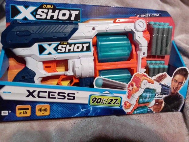 j Zuru Xshot forgtras Excel-Xcess TK12 szivacslv