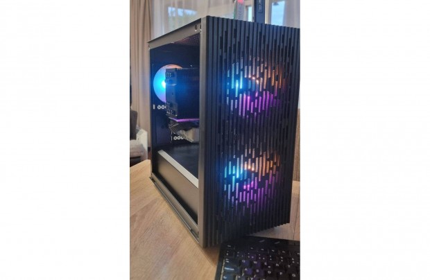 Új! 12.Gen Gamer PC RX6600XT 8GB Gddr6 INTEL I5-12400F 12x4.4GHz 16GB