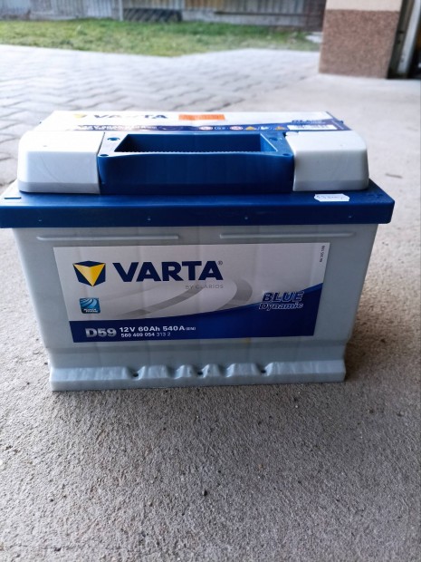 j, 12v 60Ah 540A Varta akkumultor