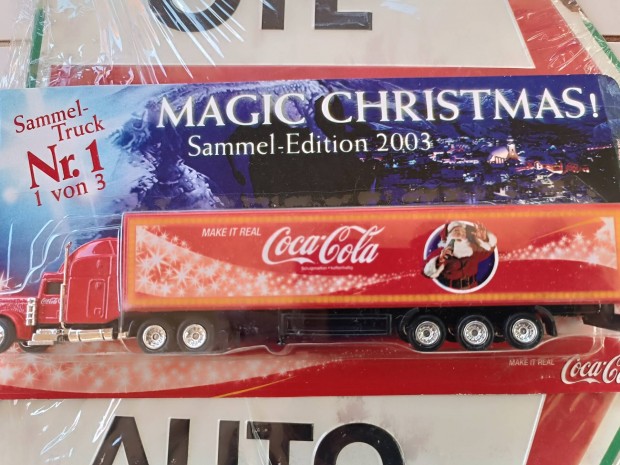 j (2003-as) bontatlan csomagols Coca-Cola kamion 2500Ft 