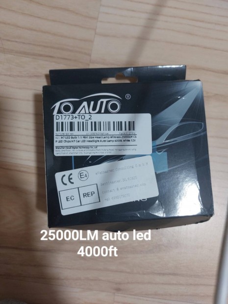 Új, 25000LM autó led