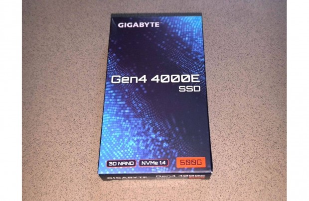 j! 500GB Gigabyte Gen4 4000E Pcie 4.0 Nvme M.2 SSD