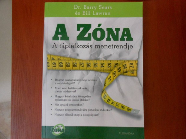 j, A Zna - A tpllkozs menetrendje /Dr. Barry Sears c. knyve