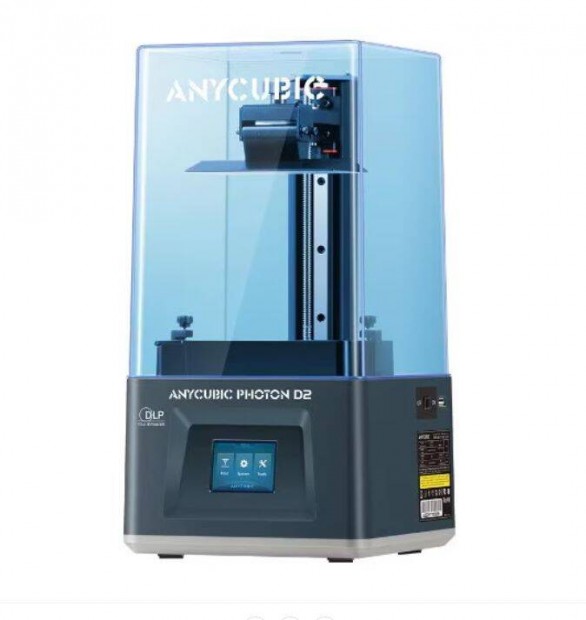 Új! Anycubic photon D2 3D nyomtató, Dpl technológia+2in1 mosó és kötőg