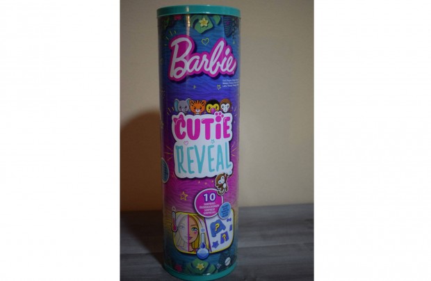 j! Barbie: Cutie Reveal meglepets baba - majom