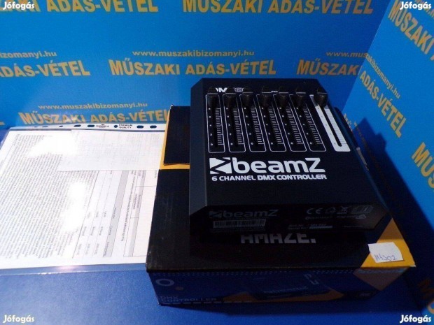 j! Beamzdmx-60, 6 csatorns fny vezrl2024.11.02.-ig Gyri Gari!