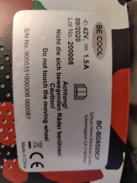 Új! Becool Admiral 8,5' (Balance, Hoverboard)