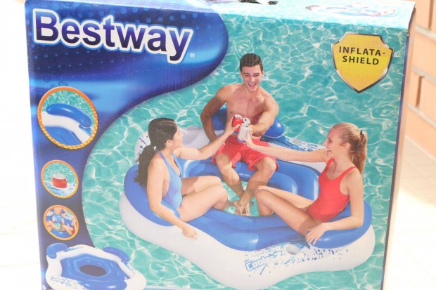 Új! Bestway Cooler Z úszó sziget felfújható matrac 199x176cm