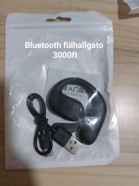 Új, Bluetooth fülhallgató