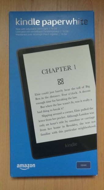 Új, Bontatlan Amazon Kindle Paperwhite 5. (11.Gen, 2021) - 16GB