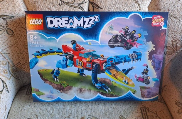 Új, Bontatlan LEGO Dreamzzz - Krokodil autó (71458)