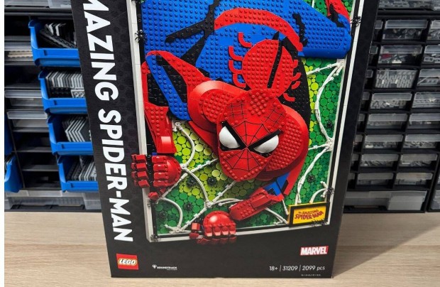 j, Bontatlan Lego 31209 Amazing Spider-Man Art